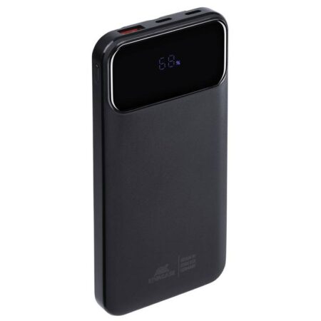 Power Bank RivaCase VA2311 10000 mAh – Noir – VA2311 Tunisie