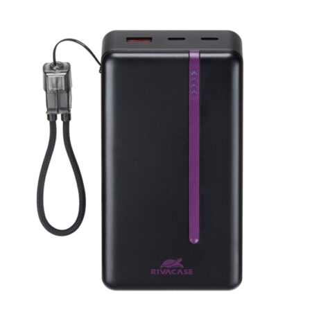 Power Bank RivaCase VA2312 20000 mAh – Noir – VA2312 Tunisie