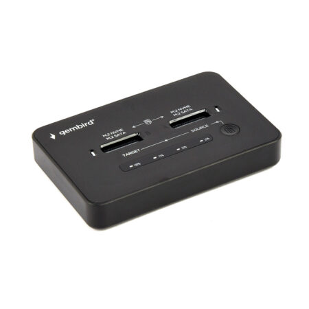 Station d&rsquo;accueil Gembird double disque SSD USB Type-C M.2 NVMe et SATA – 8716309135573 Tunisie