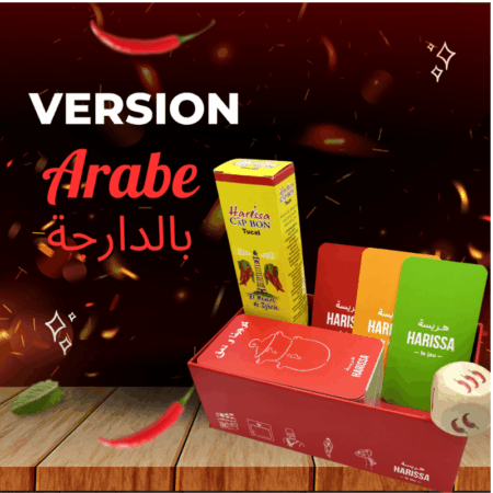 Jeu Harissa Version Arabe Derja – Rouge Tunisie