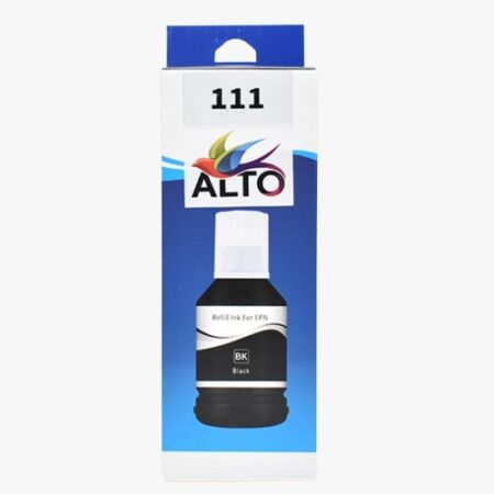 Bouteille D&rsquo;encre Adaptable Alto Epson 111 127ML – Noir Tunisie