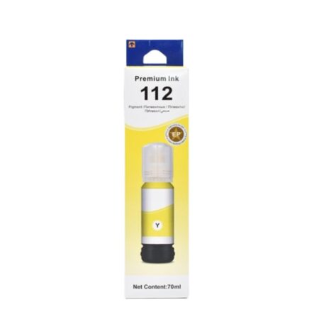 Bouteille D&rsquo;encre Adaptable Alto Epson 112 Jaune Tunisie