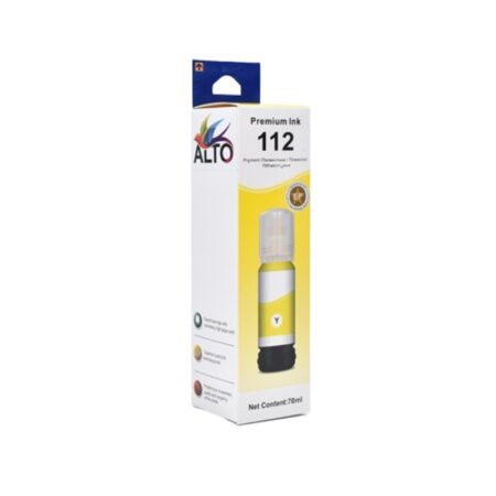 Bouteille D&rsquo;encre Adaptable Alto Epson 112 Jaune Tunisie