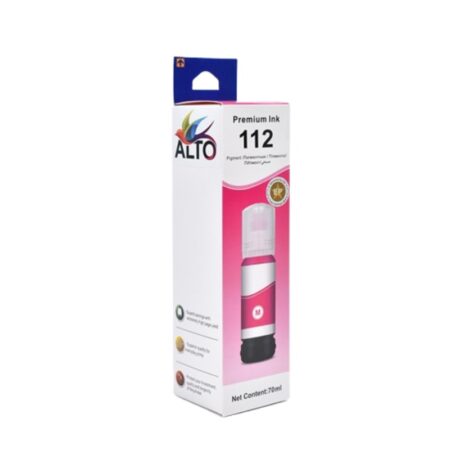 Bouteille D&rsquo;encre Adaptable Alto Epson 112 Magenta Tunisie