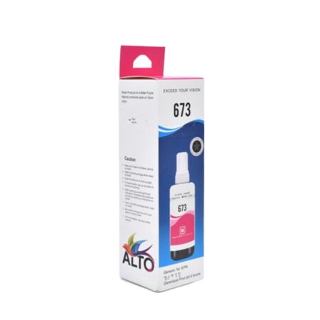 Bouteille D&rsquo;encre Adaptable Alto Epson 673 – Magenta Tunisie
