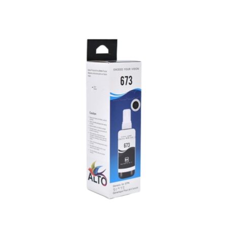 Bouteille D&rsquo;encre Adaptable Alto Epson 673 – Noir Tunisie