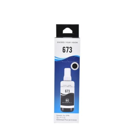 Bouteille D&rsquo;encre Adaptable Alto Epson 673 – Noir Tunisie