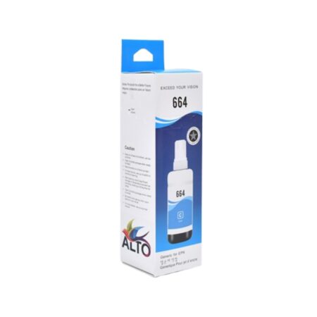 Bouteille D&rsquo;encre Adaptable Alto Epson T664 – Cyan Tunisie