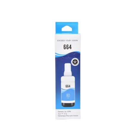 Bouteille D&rsquo;encre Adaptable Alto Epson T664 – Cyan Tunisie