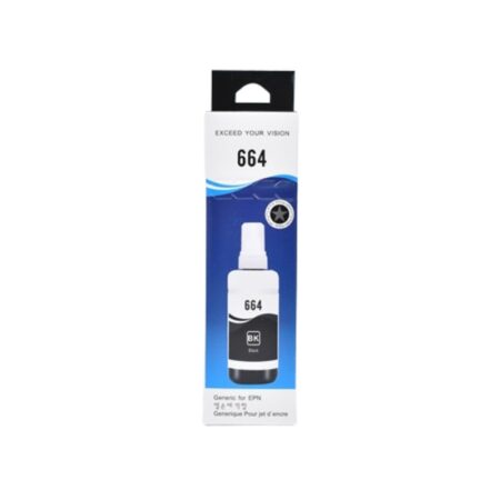 Bouteille D&rsquo;encre Adaptable Alto Epson T664 – Noir Tunisie