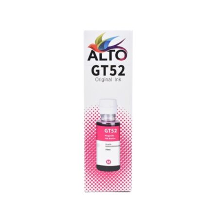 Bouteille D&rsquo;encre Adaptable Alto HP GT52 – Magenta Tunisie