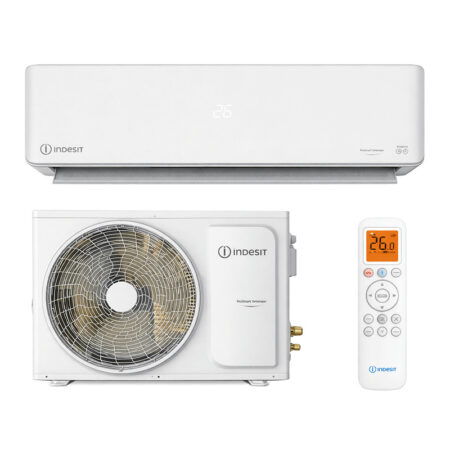 Climatiseur Indesit 9000 BTU Inverter Chaud / Froid Blanc Tunisie