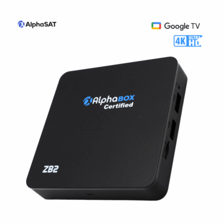 Box TV Android Alpha Box Certifié 2Go 32Go  – Noir  – ZB2 Tunisie