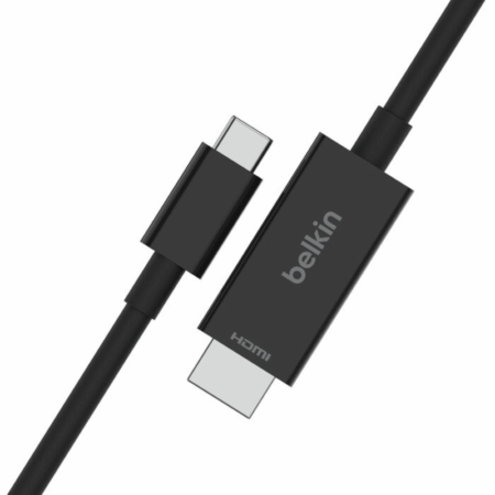Câble Belkin USB-C vers HDMI 2M – Noir – AVC012bt2MBK Tunisie