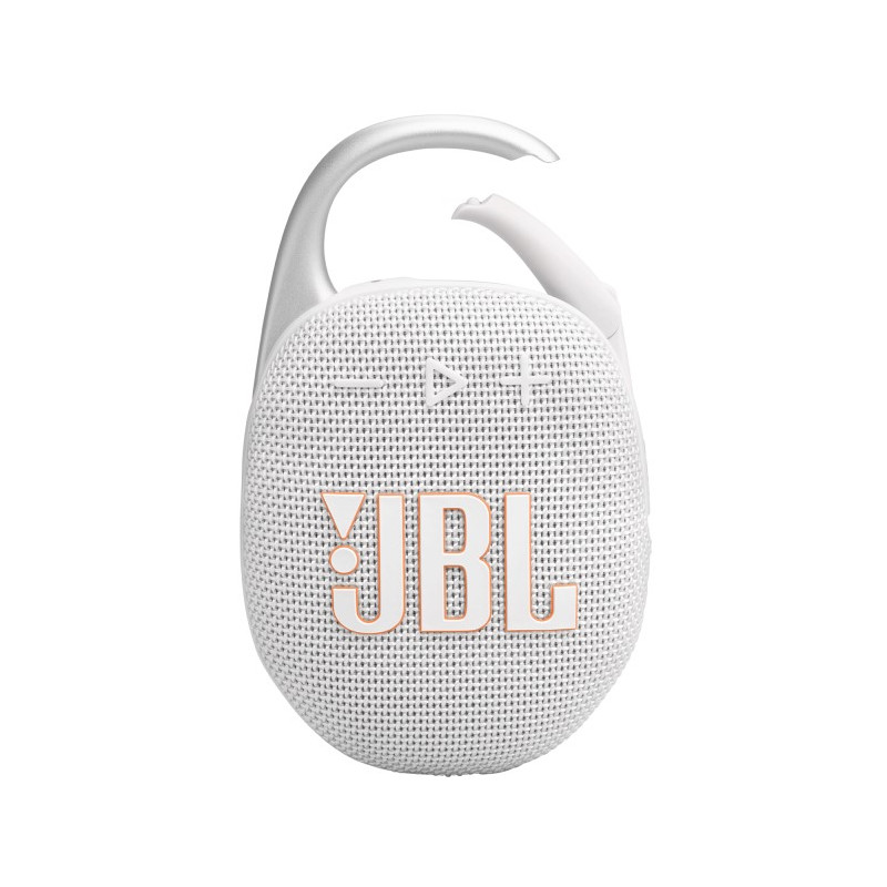 Haut-Parleur Bluetooth JBL Clip 5 / Blanc, Photo boutique Best Buy Tunisie chez Best Buy Tunisie