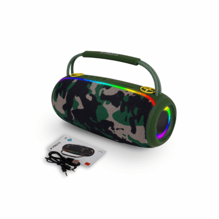 Haut-Parleur Portable Bluetooth 20W – Vert – PRO13 Tunisie