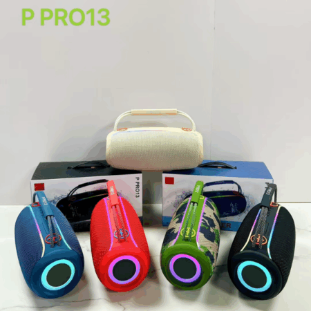 Haut-Parleur Portable Bluetooth 20W – Noir – PRO13 Tunisie
