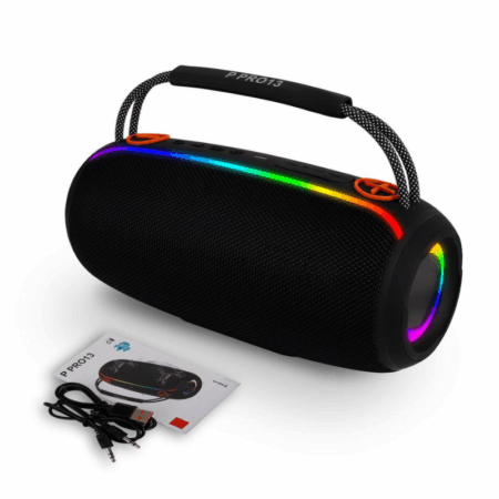 Haut-Parleur Portable Bluetooth 20W – Noir – PRO13 Tunisie