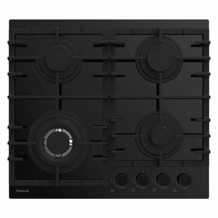 Plaque de Cuisson Focus F.405B 4 Feux 60 cm Noir Tunisie