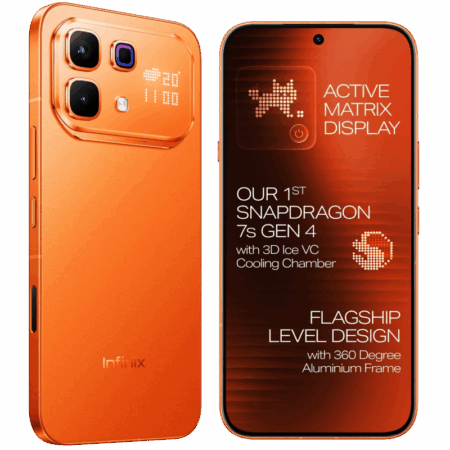 Smartphone Infinix Note 60 Pro 5G 12Go 256Go – Orange Tunisie