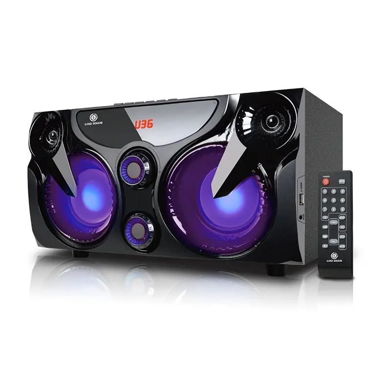 Subwoofer Gold Sound -Noir -GS-5303