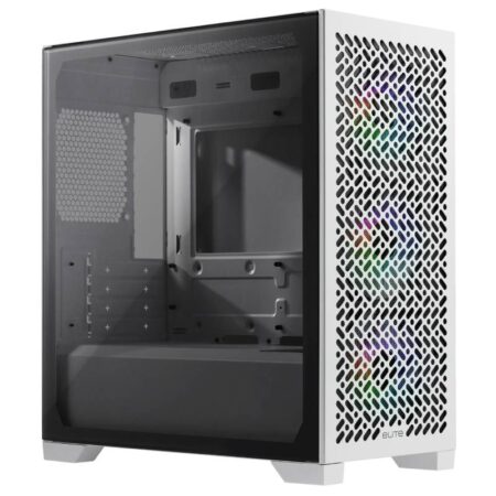 Boitier Gamer Cooler Master Elite 302 -Blanc Tunisie