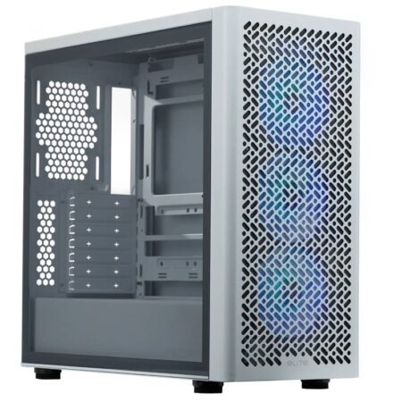 Boitier Gamer Cooler Master Elite 502 – Blanc Tunisie