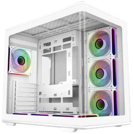Boitier Gamer Cooler Master Elite 600 7 ARGB – Blanc Tunisie