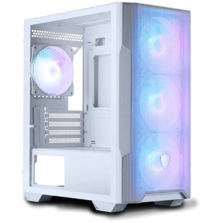 Boitier MSI MAG FORGE M100R – Blanc – 306-7G20W21-HH9 Tunisie
