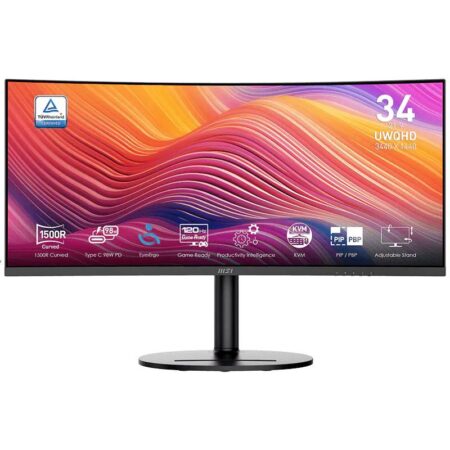 Ecran Msi Pro Modern MD342CQP 34&Prime; UWQHD Curved 120hz – Noir – 9S6-3PC59H-042 Tunisie