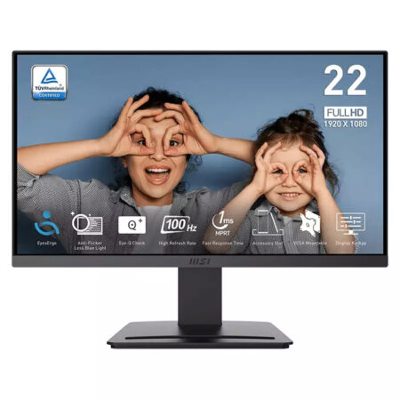 Ecran MSI Pro MP225V 21,45&Prime; Full HD 100 Hz – Noir – 9S6-3PE0CM-001 Tunisie