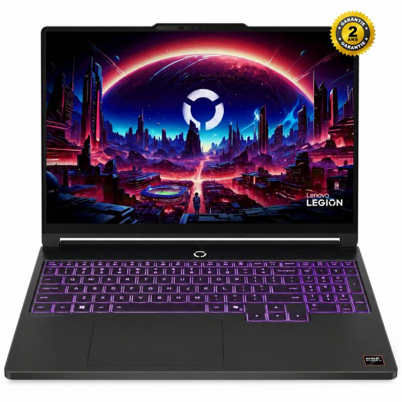 Gamer Lenovo Légion 5 15AGP11 AMD Ryzen AI 9 32GB 1TB SSD RTX 5060 – Noir – 83Q6002SFE - Lenovo