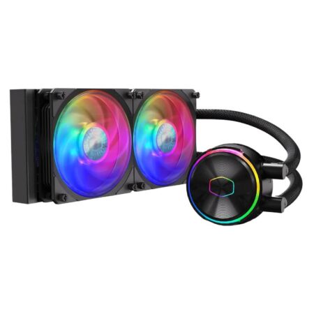 Refroidisseur Pour Processeur Cooler Master MasterLiquid PL240 Flux – Noir Tunisie