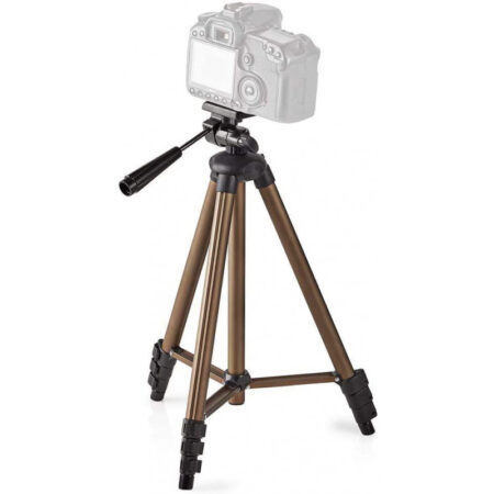 Trépied Pour Appareils Photos Nedis 130 CM Noir & Bronze – TPOD2100BZ Tunisie