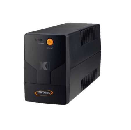 Onduleur In Line Infosec X1 EX-1000 VA 500 W – Noir – X1-FR-1000 Tunisie