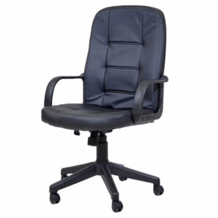 Chaise Direction Bomba LC Hd Noir – Base Chrome Tunisie