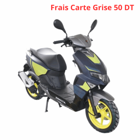 Scooter ZIMOTA Tapo 49 CC – Bleu & Jaune Tunisie