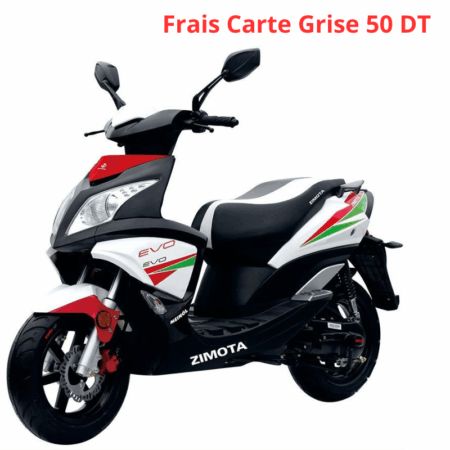 Scooter ZIMOTA Evo Blanc Tunisie