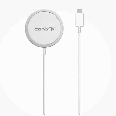 Chargeur Sans Fil Iconix 15w – Blanc -IC-WC1012 Tunisie