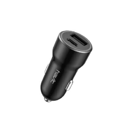 Chargeur Allume Cigare Havit Dual Usb Pd 20W+USB QC 3.0 – HV-CC2022 Tunisie