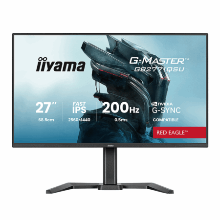 Ecran Gaming iiyama G-master 27&Prime; IPS WQHD 200HZ – GB2771QSU-B1A Tunisie