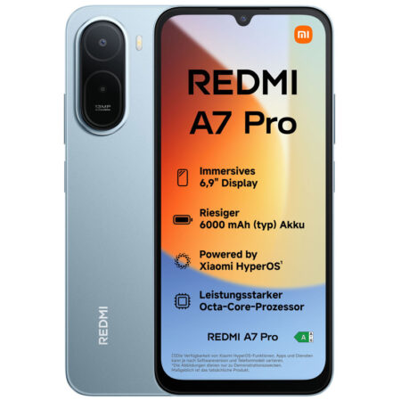 Smartphone Xiaomi Redmi A7 Pro 4Go 128Go – Bleu Tunisie